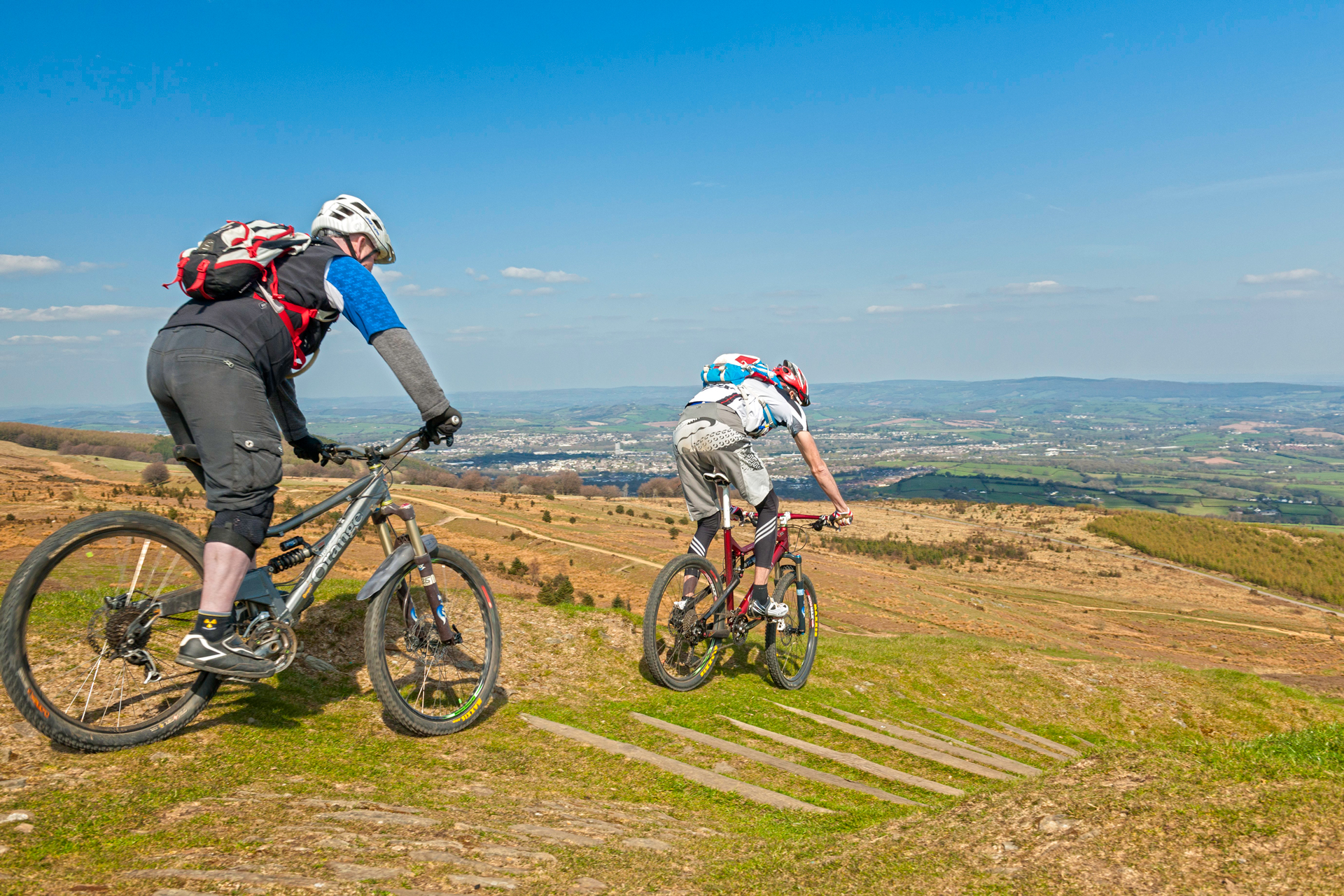 Mountain biking