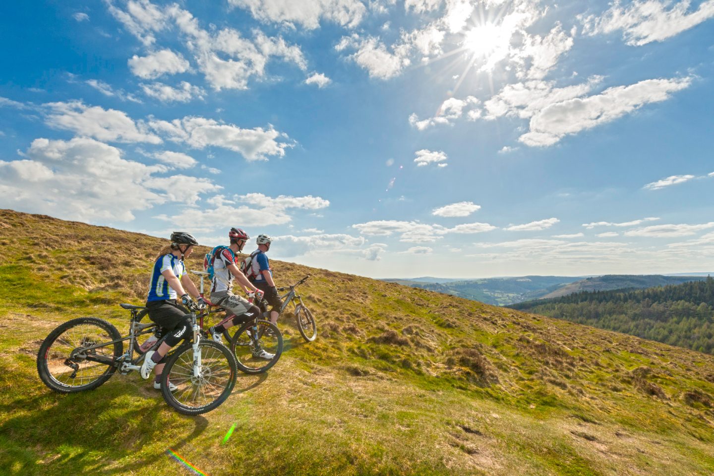 Mountain biking