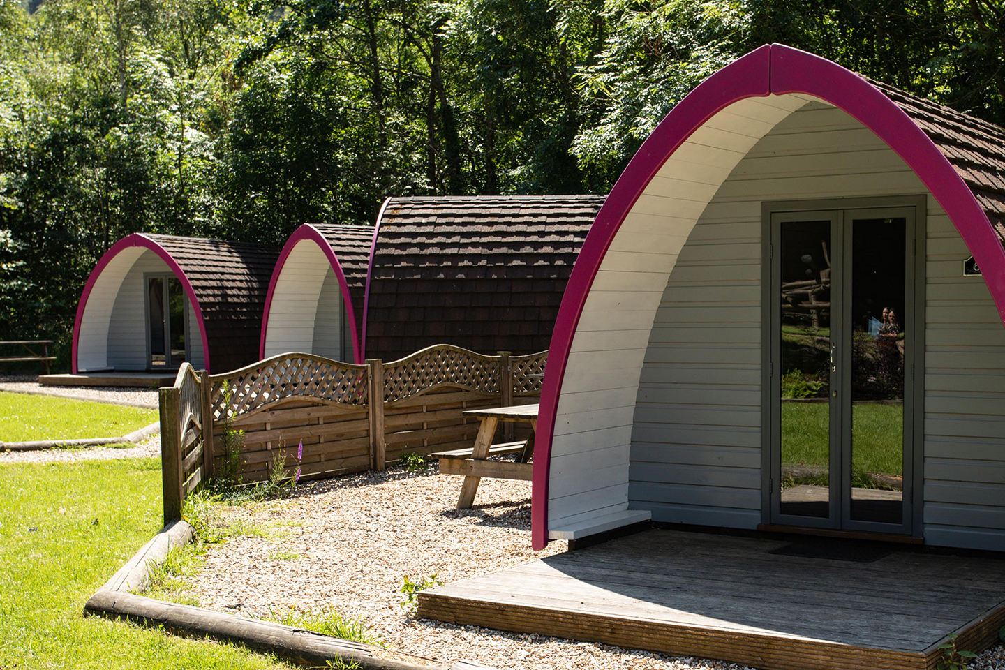 Glamping Pod exterior