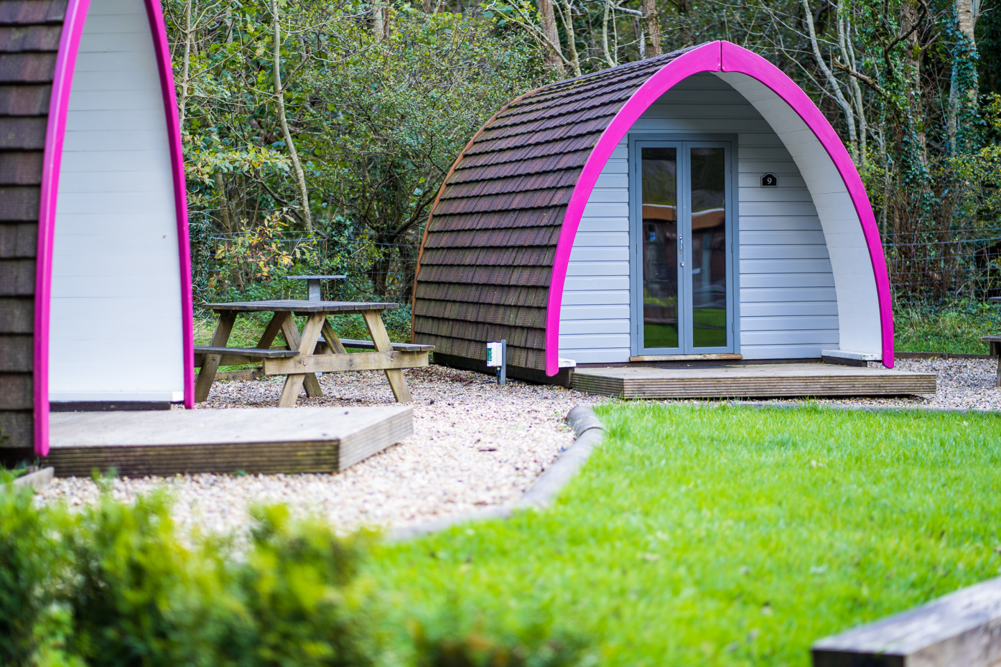 Glamping Pod exterior