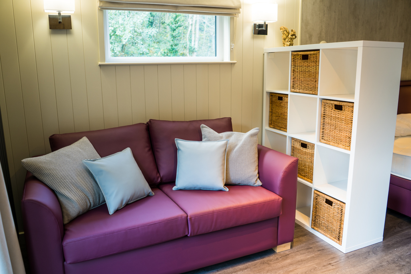 Lodge interior living area